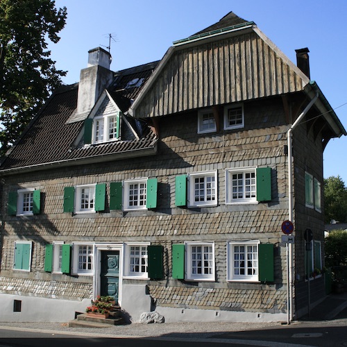 Spaziergang durch die Ortschaft Morsbach