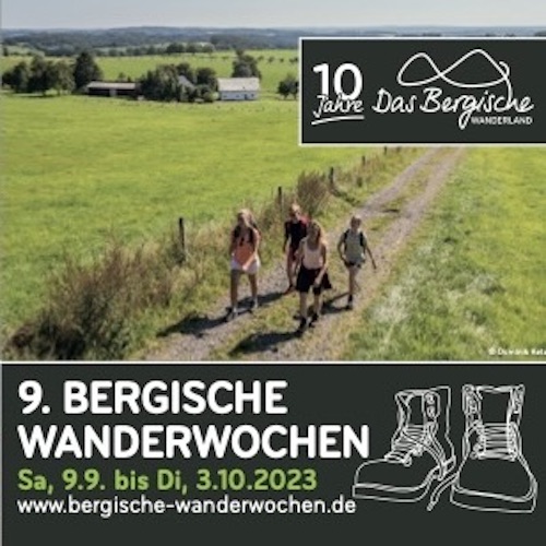 Bergische Wanderwoche: Abendrunde mit Müngstener Brücke und Küppelstein