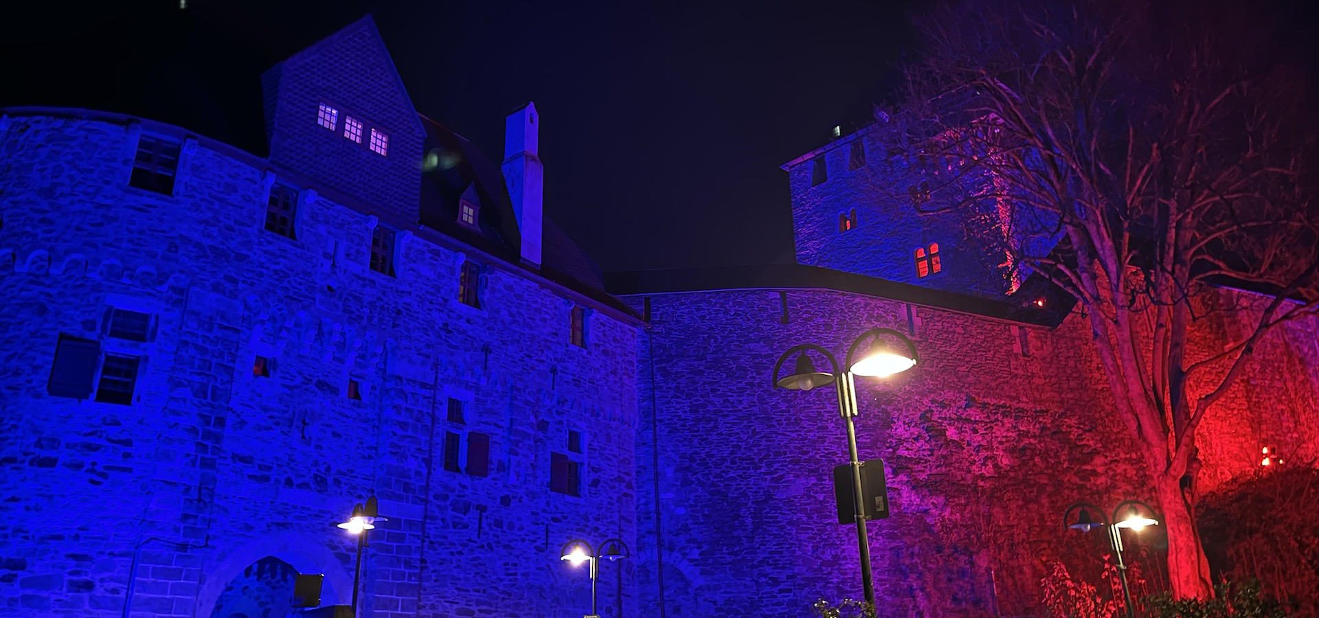 Burgleuchten Schlossburg Solingen